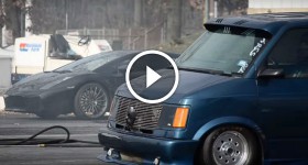 Chevy Astro Van vs Lamborghini