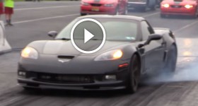 Supercharged Corvette Sounds SATANIC Down the Quarter