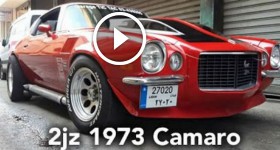 1973 Chevrolet Camaro 2JZ Engine