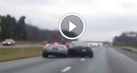 Nissan 350z vs 350z crash on interstate