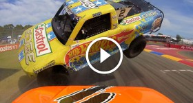 Burt Jenner's View Of Matt Mingay's Crash At Clipsal 500