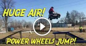Power Wheels CRAZY TOY CAR JUMP