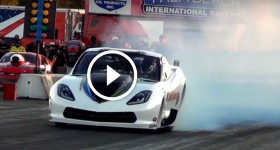 Chevrolet Corvette 4.000HP Sidnei Frigo - Warm up em Palm Beach - Recorde Pessoal 5.78@403 kmh