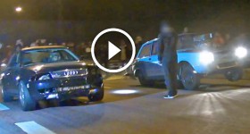 Turbo Audi vs The World - Small Tire STREET RACING!