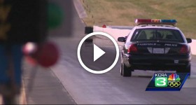 Police race teens to educate on speeding dangers