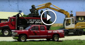 Construction toys Road Work Dio Stop Motion Part 2
