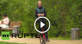 Germany Attention all hipsters! This 'Half Bike' could be the 21stC’s penny-farthing