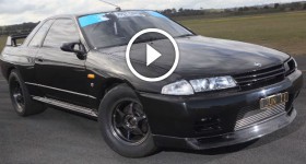 MENTAL 1000+HP GTR R32 JUN II on Runway - Australia's Quickest True Street GT-R