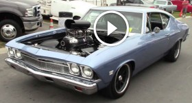 Wicked Blown Engine on Muscle Car