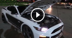 BK34 Z06 vs Blown Roush Mustang - $1000 CASH RACE!