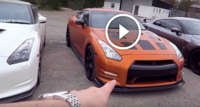 BRUTAL NISSAN GTR ACCELERATION & TUNNEL SOUND REACTION!!