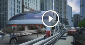 Future Transportation Technology China Straddling Bus HD