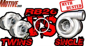GT-R RB26 Twins vs Single Turbo - MYTHBUSTED