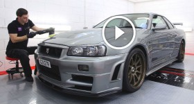 NISSAN SKYLINE R34 GTR DETAILING