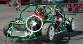 Nissan SR20DET Powered DRIFT KART!