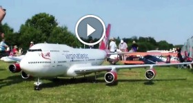 Virgin Boeing 747-400 Gigantic RC 4x turbine Model Airliner by Adi Pitz 2015 3.Airlinertreffen