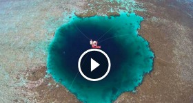 Exclusive video of world's deepest blue hole in the South China Sea