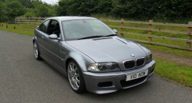 E46 BMW M3 front three quarters - cl
