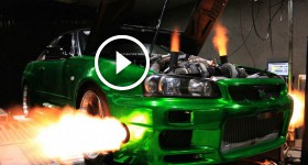 ERUBISU VR38 engine R34 GT-R - Part 6 - Getting 4WD to work and dyno