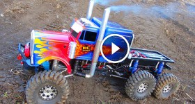 RC ADVENTURES - OPTiMUS OVERKiLL - ROLL OUT! 6x6x6 BiG RiG Transformers Tribute RC Semi Truck