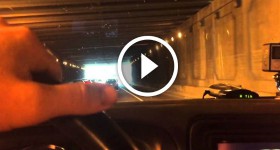 TwinTurbo duramax spooling through tunnel!
