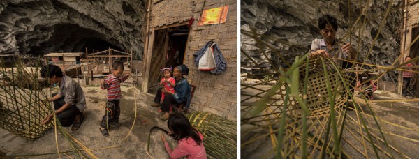 Zhongdong cave daily life inside