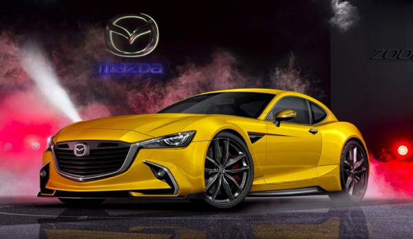 Mazda RX-9 front three quarters