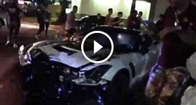 Corvette C7 Z06 crash
