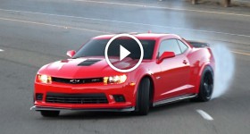 Camaro Z28 Freeway Onramp Drift