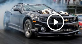 TWIN TURBO 427 LSX Camaro - 7.80 @ 177mph!