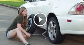 A Woman's Guide To Changing A Tire