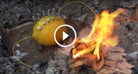 How To Make A Fire With A LEMON