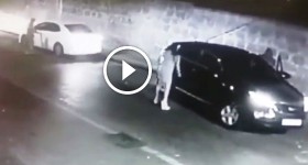 Car theft - Woman's car stealed in 50 sec at Jaffa Israel