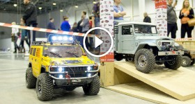 Best of RC Cars Demo - HobbyTime 2016 (video 1 of 4) Hummer H2 Toyota FJ 45 and Jeep Rubicon