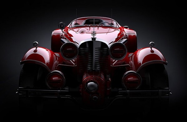 Hydra Schmidt Coupe for Captain America The First Avenger front end