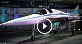 Meet 'Baby Boom' mini concorde airplane