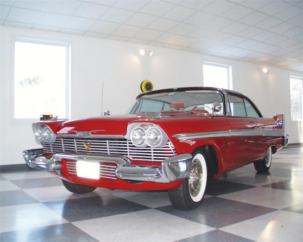 Plymouth Fury for Christine front three quarters
