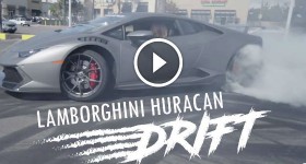 The Hübinettes Star in Lamborghini Huracán Drift