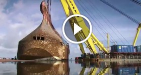 How They Removed 1400 Cars And A Sunken Ship Baltic Ace