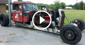 1967 White 9500TD Semi Rat Rod with 730 hp 1985 Cummins NTC 475 engine