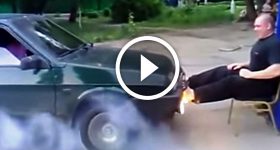 Strongman vs. Car