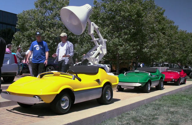 Jay Leno`s Garage in Pixar