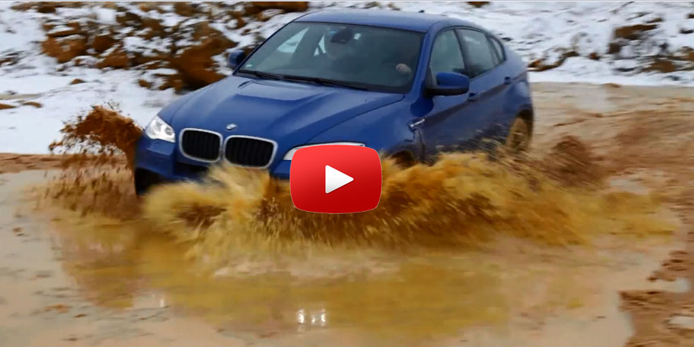 BMW X6 M - GOING OFF THE STREETS in THE WILDERNESS