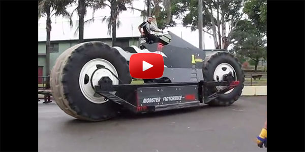 MONSTER BIKE with Some MONSTER RIMS