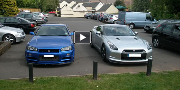 DRIVING Skyline R34 GT-R