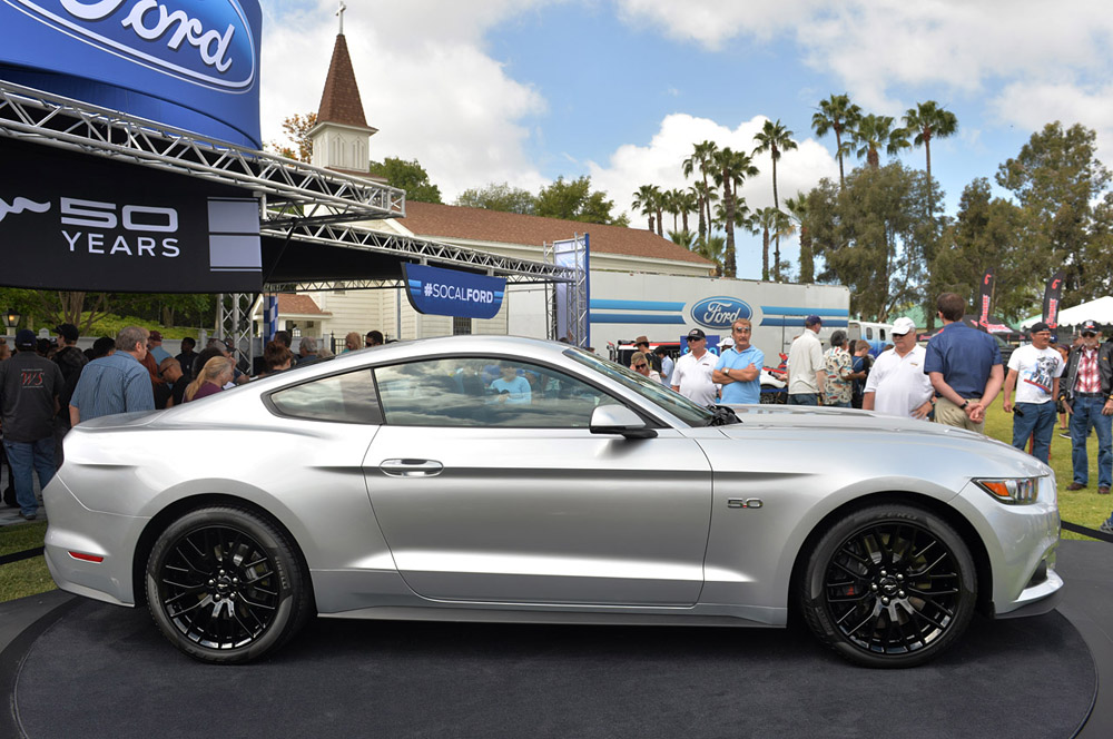 ford mustang silver 7