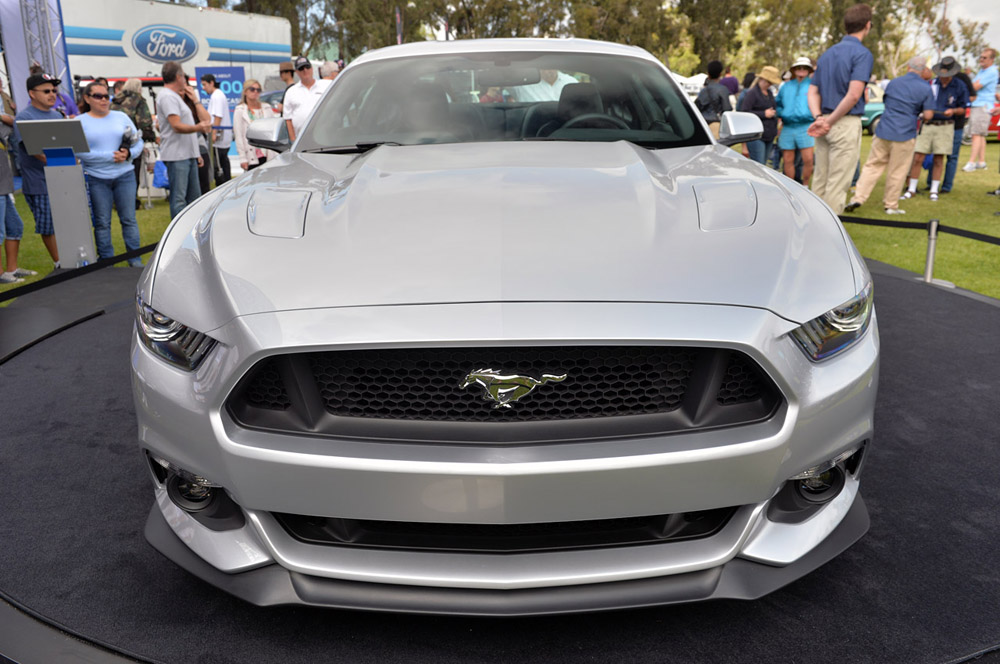 ford mustang silver 8