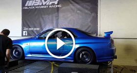 MONSTER BLUE NISSAN GTR-R34 Scream Baby Scream