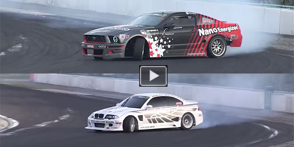 MUSTANG FIGHTS BMW