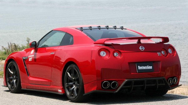Chargespeed Japan Nissan GT-R rear left view
